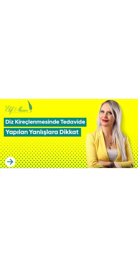 Diz Kireçlenmesinde Tedavide Yapılan Yanlışlara Dikkat