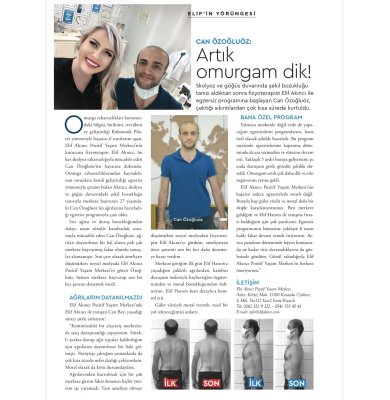 CAN ÖZOĞULÖZ:  Artık Omurgam Dik!