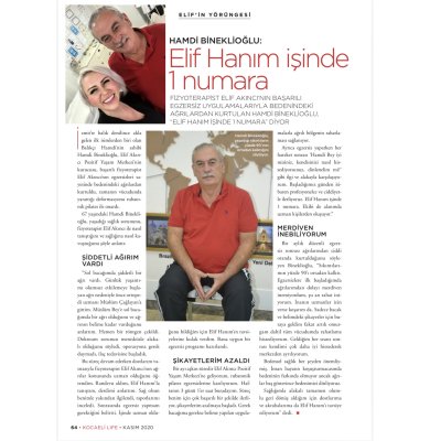 HAMDİ BEKLİOĞLU: Elif Hanım İşinde 1 Numara