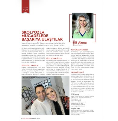 MUSTAFA AY'IN SKOLYOZU 31 YAŞINDA 10 DERECE GERİLEDİ!