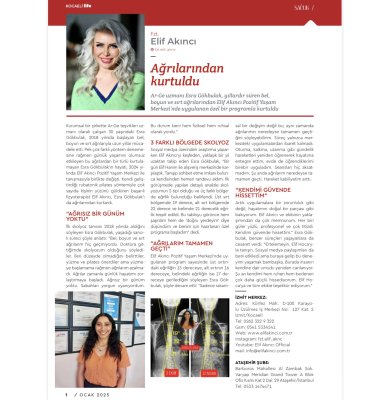 30 YAŞINDA ESRA GÖKBULAK'IN SKOLYOZU DÜZELİYOR!
