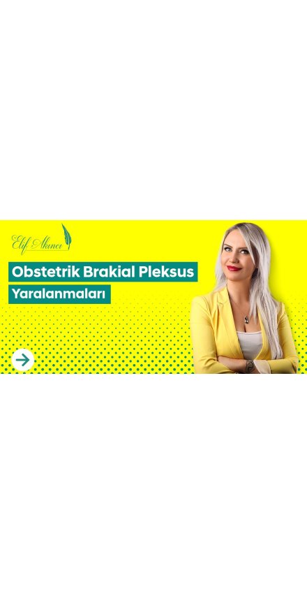 Obstetrik Brakial Pleksus Yaralanmaları Obstetrik Brakial Pleksus Yaralanmaları